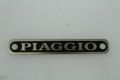 Badge seat "Piaggio" 84x13mm hole to holse...