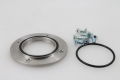 Sealing plate crankshaft bearing stainless steel with O-Ring gasket Lambretta Li1, Li2, Li3, LiS, SX, TV, GP & dl