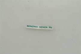 Sticker "BENZINA SENZA Pb" "Piaggio" Vespa 2007
