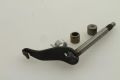 Clutch operating lever 58mm extra long at clutch cover...