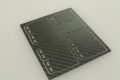 Membranplättchen 0,42mm Carbon für VForce4...
