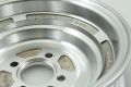 Wheel rim 2.15-8 4-hole alloy tubeless "Sip" polished  Vespa V1-15, V30-33, VU, VM, VN, VNA, VNB, VNC, VBA, VBB, VB, VL