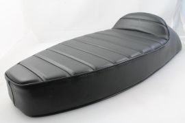 Seat "Sport" with black-white Logo Vespa PX