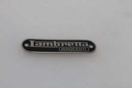 Schriftzug Sitzbank "Lambretta Innocenti" Lambretta