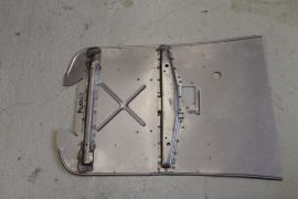 Footboard repair sheet with round brake pedal hole 70cm Vespa PX