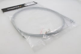 Inner cable set, universal -BGM PRO Vespa, Lambretta- 2x Ø=1,9mm x 2100mm (pear shape nipple, used as clutch/front brake cable), 2x Ø=1,6mm x 2100mm (nipple Ø=5,5mm x 7mm, used as gear change cable), 1x Ø=1,2mm x 2500mm (nipple Ø=5,5mm x 7mm, used as
