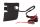 Ablagefach Gepäckfach, links,  für Vespa Primavera/Sprint 50 -150ccm 2T/4T AC  schwarz, inkl. USB-Anschluss