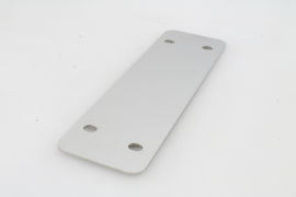 Strengthening plate main stand 2mm stainless steel Vespa V50, PV