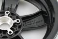 Rear wheel rim 3.00-12 black Notte "Piaggio" Vespa GTS