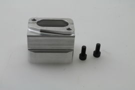 Inlet manifold lower body "MMW U96" for RD reed valve with long gasket surface incl. screws Vespa PX200
