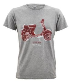 T-Shirt SIP "Fifty Cubic of Joy", grau melange,  für Männer, Größe: L,  100% Baumwolle