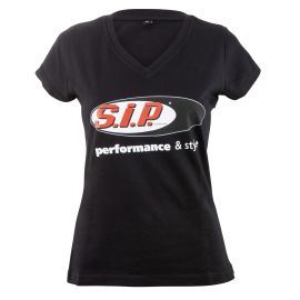 T-Shirt SIP "performance & style", schwarz,  für Frauen, Größe: M,  100% Baumwolle,  140 g/m2