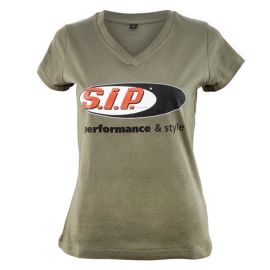 T-Shirt SIP "performance & style", olivgrün,  für Frauen, Größe: L,  100% Baumwolle,  140 g/m2