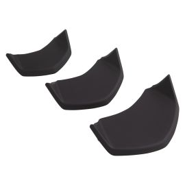 Kaskadeneinsatz für Vespa  Primavera/Sprint 50-150ccm (`18-)  Kunststoff, schwarz matt,  3 Stück