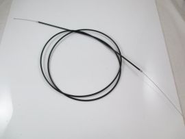 Throttle cable &quot;LTH&quot; complete extra long teflon-coated black