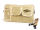 Tasche für Gepäckfachklappe / Umhängetasche (inkl. Handytasche (bis 6,2 Zoll, z.B. iPhone 11)) -MOTO NOSTRA Classic waxed canvas- passend für z.B. Vespa, Lambretta, GTV, GTS, HPE, Supertech, Touring - beige