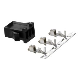 Kabelstecker SIP Drehzahlmesser/Tacho SIP,  schwarz,  3-Pin,  Note 1* - erstklassige Reparatur