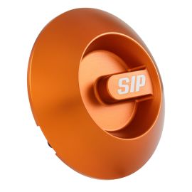 Abdeckung Variodeckel, SIP  SERIES PORDOI  für Vespa ET4/LX/LXV/S/GTS/GTS Super/GTV/GT 60/GT/GT L 125 -300ccm  Aluminium CNC, orange matt eloxiert, mit Steg,  als Accessoire - sehr schön