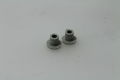 Rubber plugs frame spare wheel holes grey (pair) Vespa V50, PV, Sprint, Rally, VNA-VBC