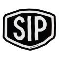 Aufkleber SIP Tape Logo,  schwarz,  L 70,0mm, B 55,0mm,...