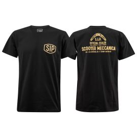 T-Shirt SIP Destination Scooter Meccanica / Australia, schwarz,  für Männer, Größe: M,  100% Baumwolle,  150g/m²