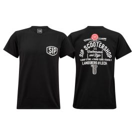 T-Shirt SIP Destination Flagshipstore - Landsberg,  schwarz,  für Männer, Größe: XXL,  100% Baumwolle,  150g/m²
