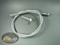 Speedo cable complete grey (Ital.) Lambretta Li3, LiS,...