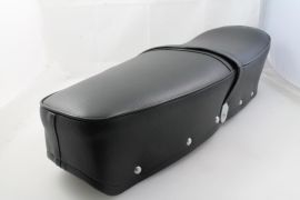 Seat standard black Lambretta Li3, LiS, SX, TV